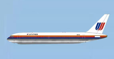 AC411377 | Aero Classics 1:400 | Boeing 767-200 United Airlines  N601UA