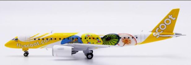 XX40704 | JC Wings 1:400 | Embraer E190 Scoot -E2 Fantasy With Antenna | is due February 2026