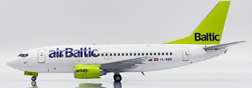 XX20240 | JC Wings 1:200 | Boeing 737-500 Air Baltic Reg: YL-BBE With Stand | is due October 2025