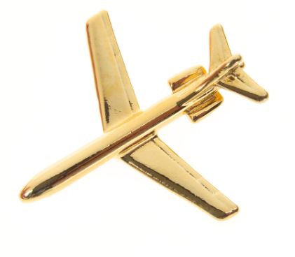 CL055 | Clivedon Collection Pin Badges | SUD AVIATION Caravelle 22ct Gold plated pin badge