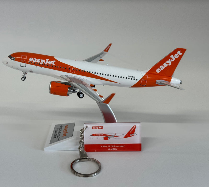 320-ZHL | JFox Models 1:200 | Airbus A320-271NX (neo) | Easyjet G-UZHL
