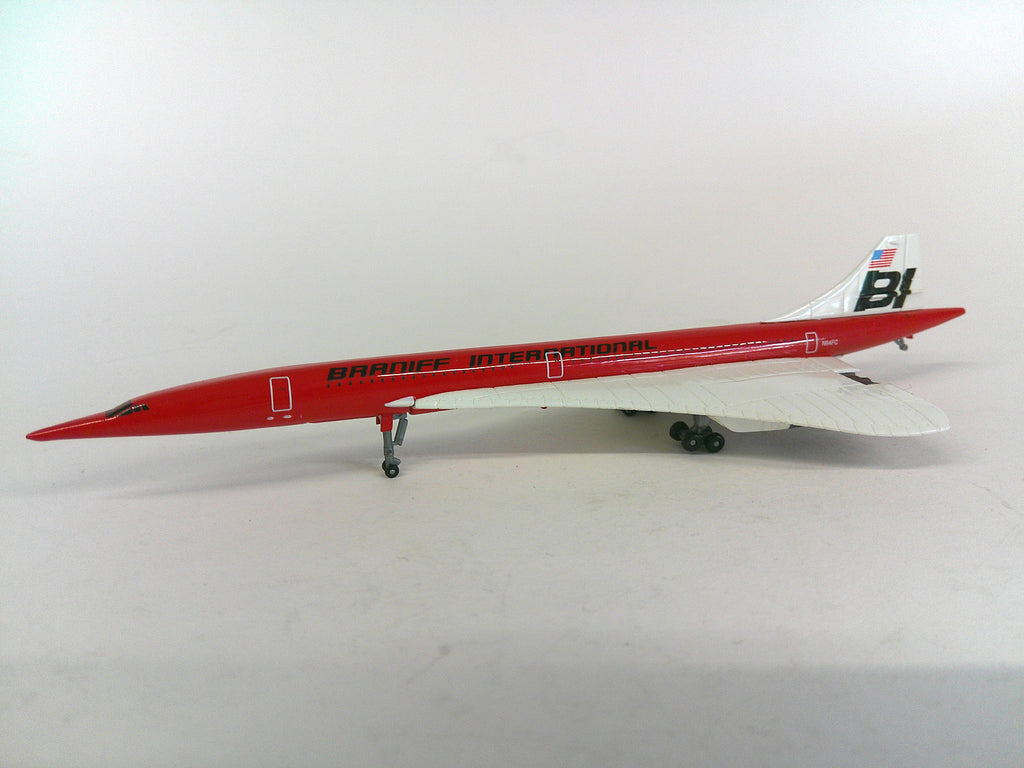 JX092 | Jet-X Models 1:400 | Concorde Braniff International 'Red
