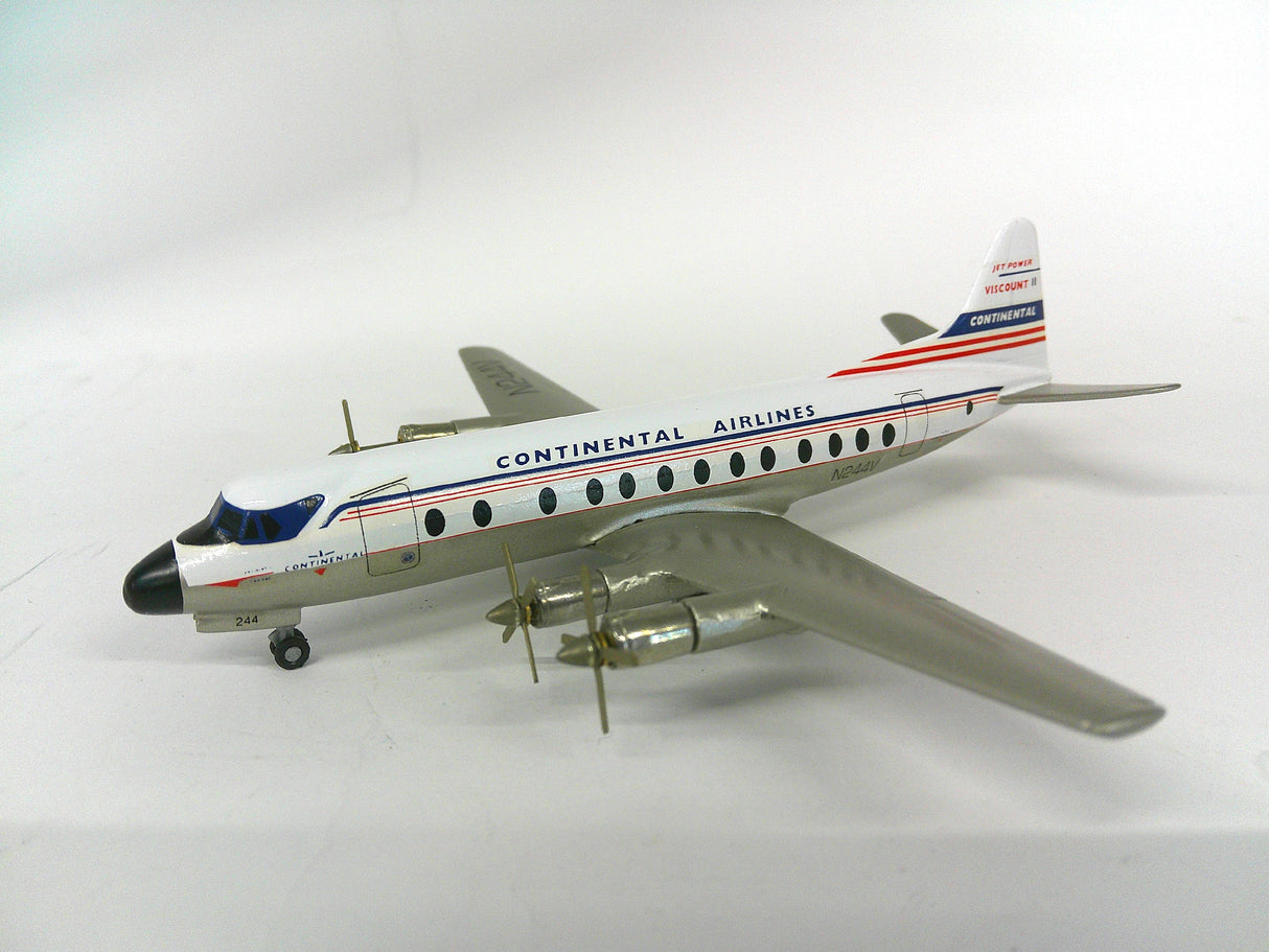 CA 15D | Western Models 1:200 | Vickers Viscount 800 N244V Continental  Airlines