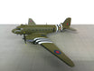 Plastic Douglas C-47 Dakota ZM607 Royal Air Force display model.