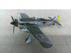 1:72 scale plastic Focke-Wulf 190A Luftwaffe model with display stand.