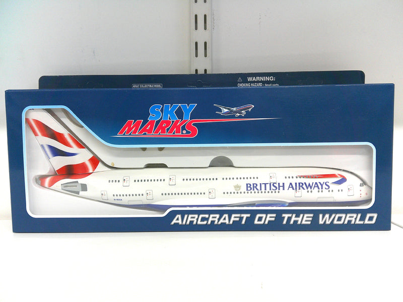 SKR652 | Skymarks 1:200 plastic snap-fit | Airbus A380 G-XLEA British Airways **PRE OWNED**