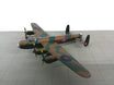 Plastic Avro Lancaster B.III Royal Air Force 1:144 scale model on a display stand.