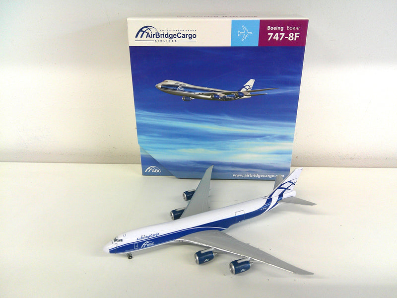 VR-BRJ | Unkown 1:400 die cast | Boeing 747-8F VR-BRJ Air Bridge Cargo **PRE OWNED**