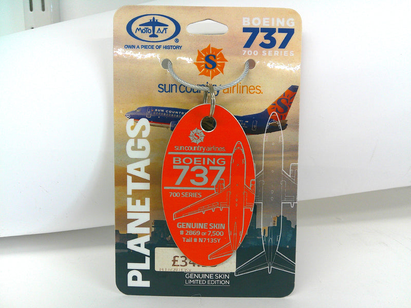 PLTAGN713SY | Gifts Aircraft Skins | Original Aircraft Skin -  Boeing 737-700 Suncountry N713SY