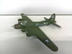 Boeing B-17F scale plastic display model with an included display stand.