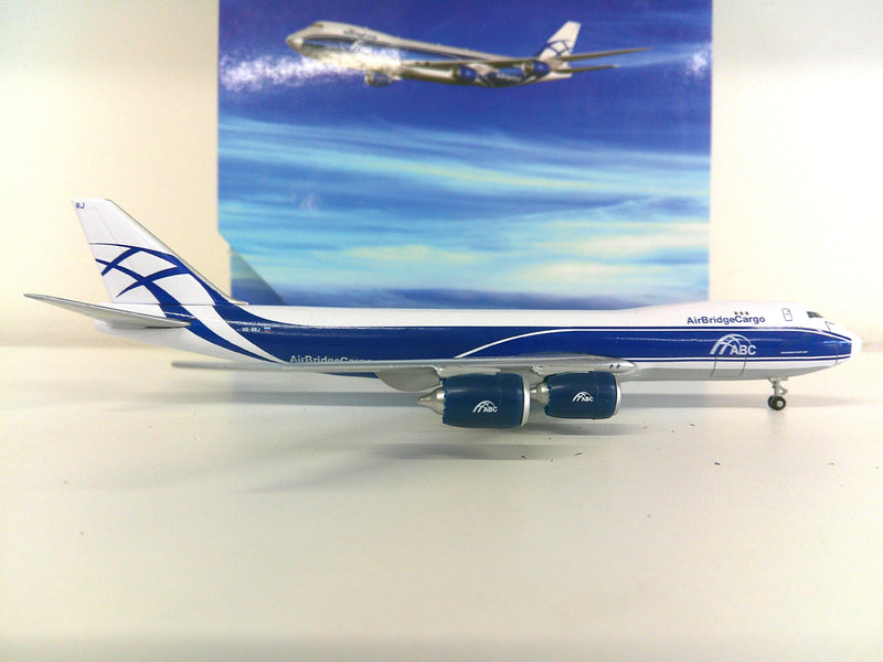 VR-BRJ | Unkown 1:400 die cast | Boeing 747-8F VR-BRJ Air Bridge Cargo **PRE OWNED**