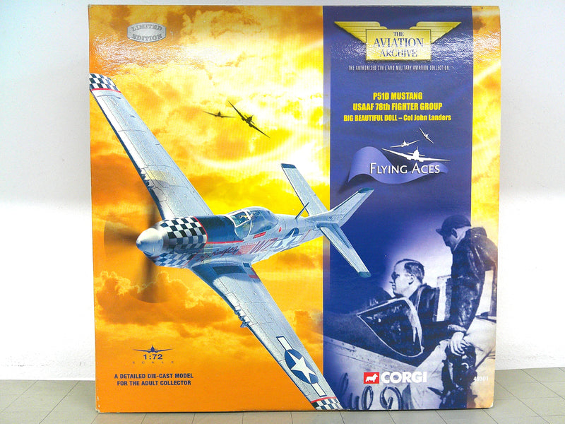 AA49301 | Corgi 1:72 | North American P-51D Mustang USAAF 'Big Beautiful Doll'