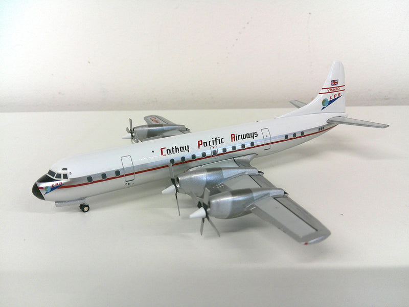 | JC Wings 1:200 | Lockheed L.188 Electra VR-HFO Cathay Paific **Pre Owned**