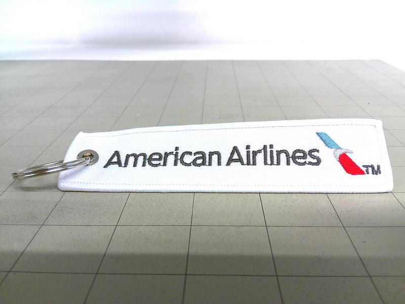 Key Tag American | Fabric Embriodered Key Tag | American Airlines