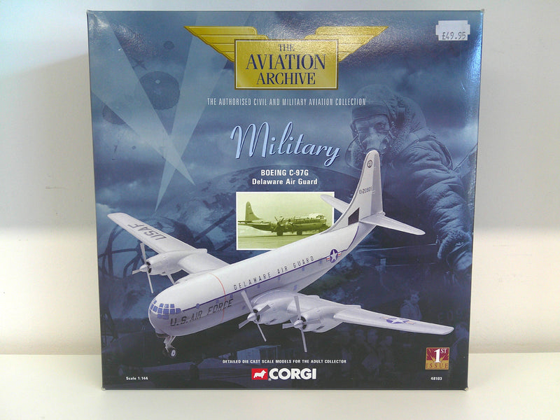 032435481031 | 48103 | Corgi 1/144 Die-Cast | Boeing C-97G 0-20921 Delaware ANG USAF