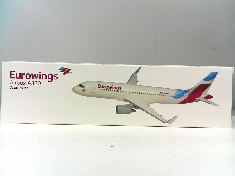 PP-EUROWINGS-A320 | PPC Models 1:200 plastic snap fit | Airbus A320 D-AEWA Eurowings