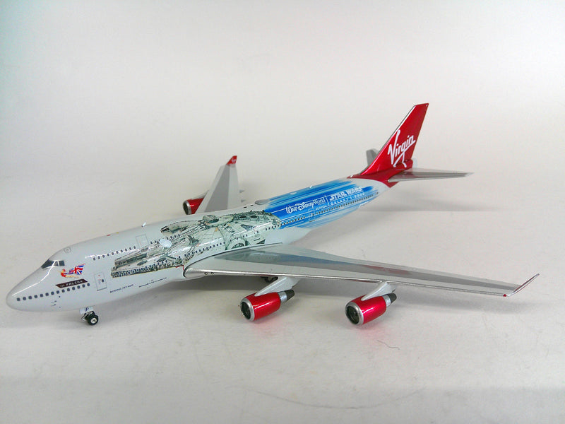PH04322 | Phoenix Models 1:400 | Boeing 747-400 Virgin Atlantic G-VLIP 'Millennium Falcon' **Pre Owned**