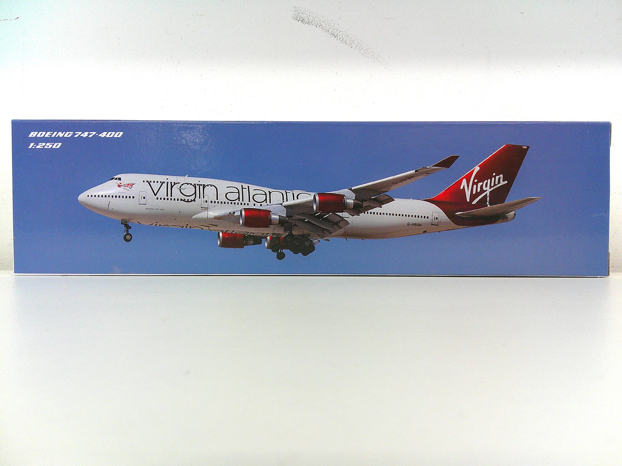 PP-224950 | PPC Models 1:250 Plastic snap-fit | Boeing 747-400 G-VROM Virgin Atlantic