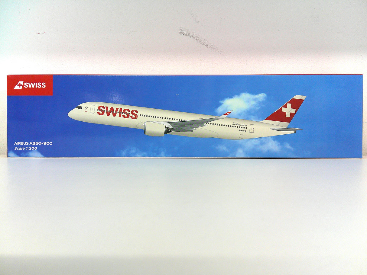 PP-225278 | PPC Models 1:200 Plastic snap-fit | Airbus A350-900 Swiss HB-IFA