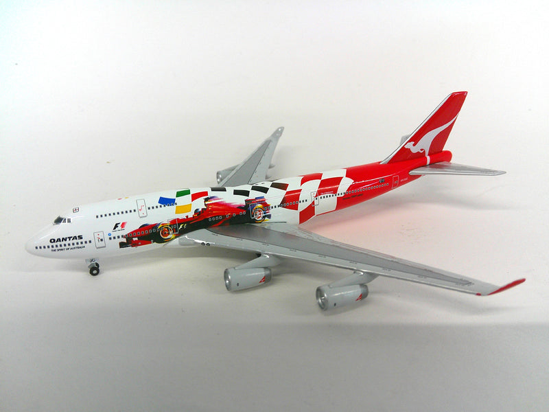 BBVHOJC | Big Bird 1:500 | Boeing 747-400 VH-OJC Qantas 'Formula One' **Pre Owned**