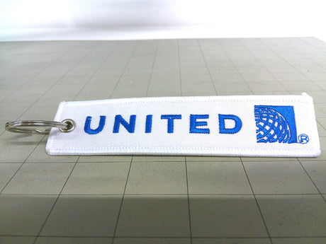 Key Tag United | Fabric Embriodered Key Tag | United Airways