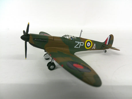 Corgi 1:72 scale Spitfire Mk.I RAF No. 74 Squadron die-cast model airplane.