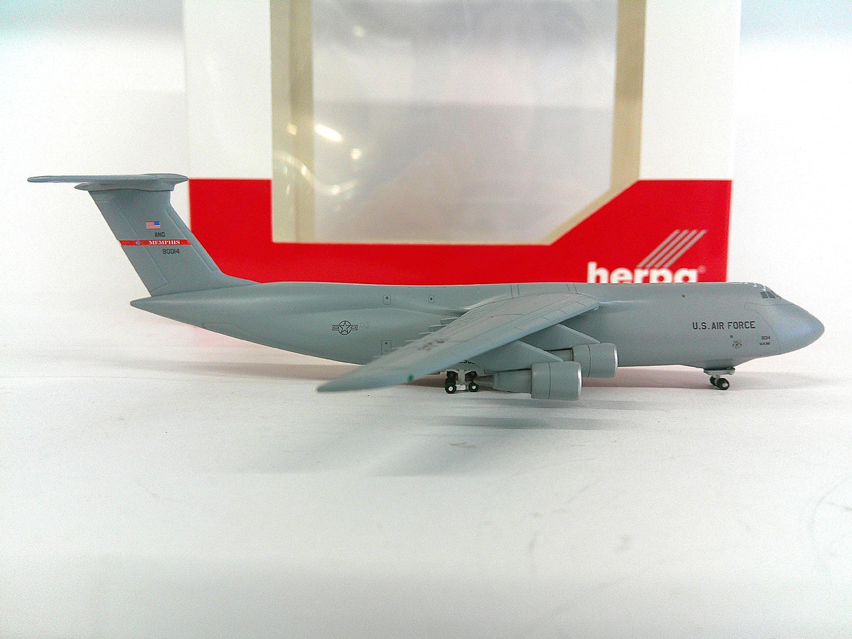 539180 | Herpa Wings 1:500 | Lockheed C-5A Galaxy US Air Force Tennessee ANG – 69-0014