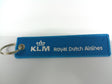Key Tag KLM | Fabric Embriodered Key Tag | KLM Royal Dutch Airlines