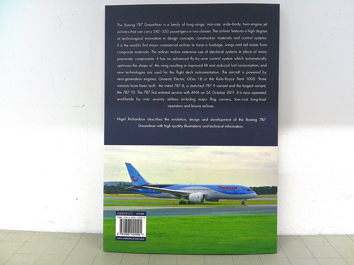 9781398124295 | Amberley Publications | Boeing 787 Dreamliner by Nigel Richardson
