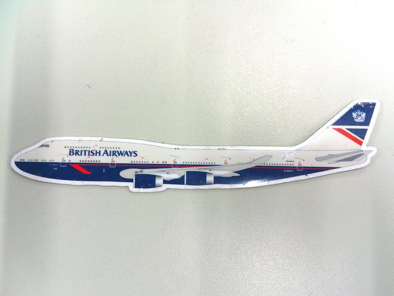 Fridge Magnet BA03 | Boeing 747-400 G-BNLY British Airways Landor