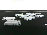 AG-Aircraft Tugs-Wide Body | Airport Accessories 1:400  | Airport Aircraft Tugs White X8 Airport GSE 1:400 scale