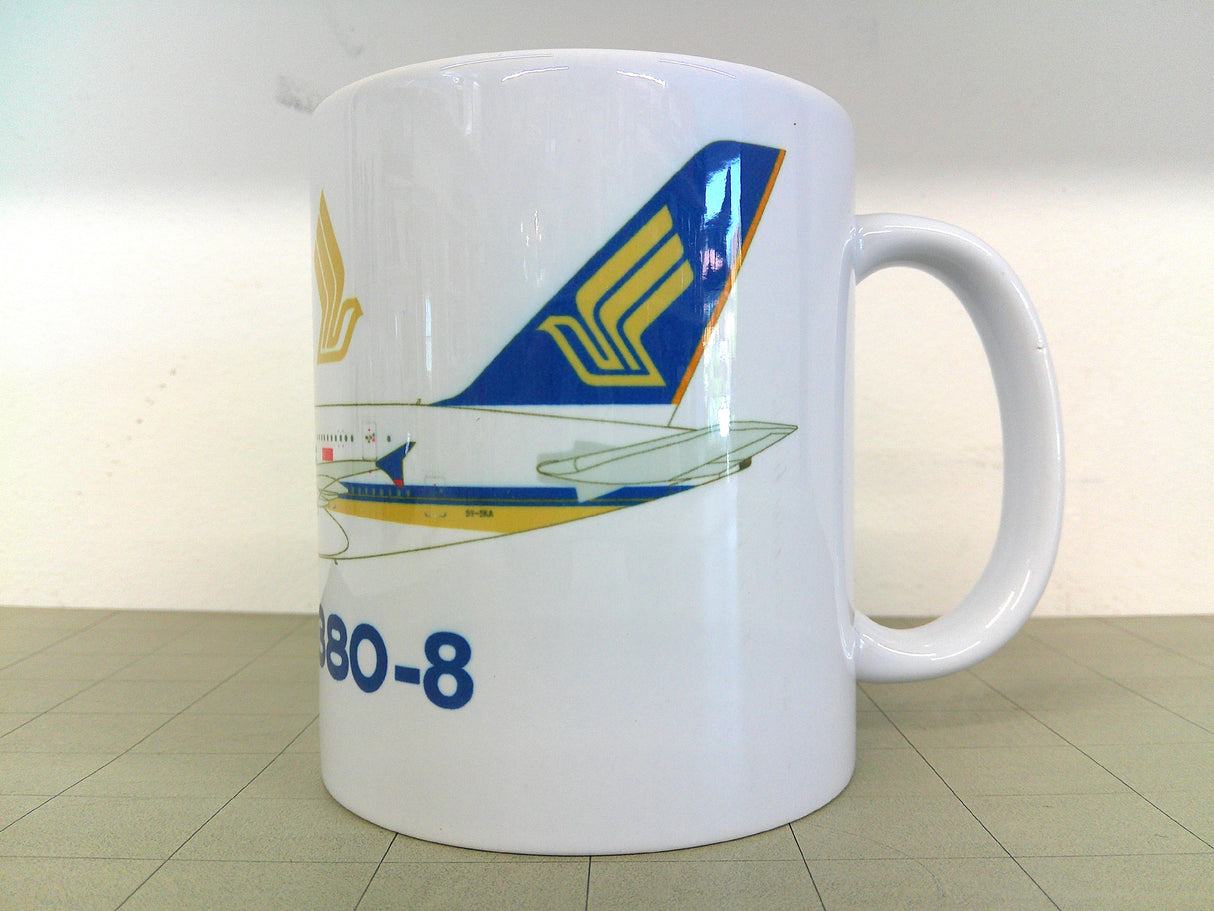 MUGSIAA380 | Coffee Mug | Airbus A380 Singapore Airlines