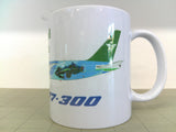 MUGSAUDIAF1777 | Coffee Mug | Boeing 777-300 SAUDIA Formula 1