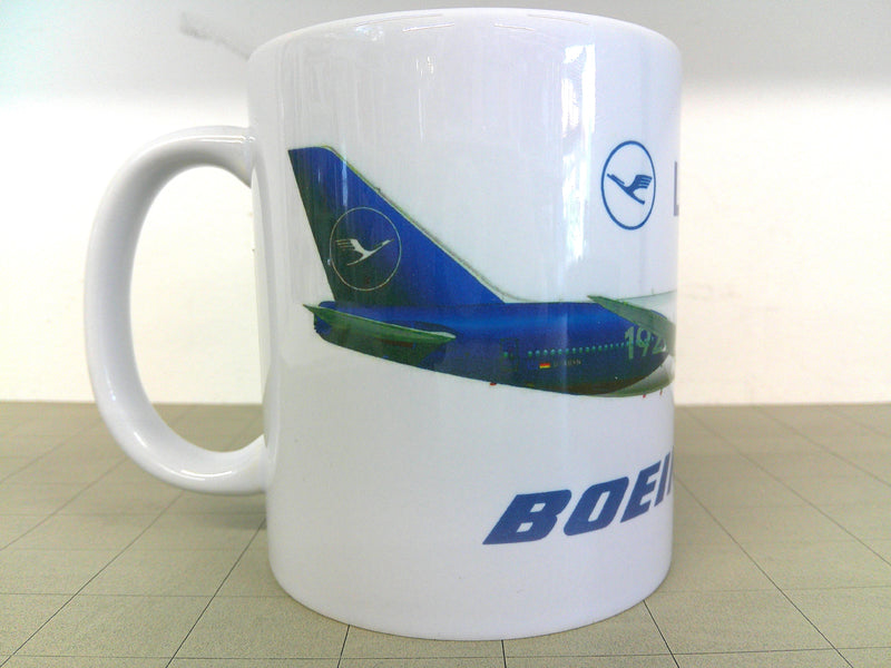 MUGLUFT100747-8 | Coffee Mug | Boeing 747-8 Lufthansa 100 anniversary
