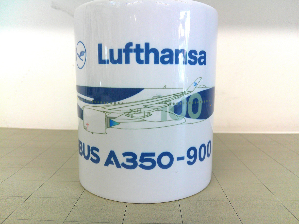 MUGLUFT100A350 | Coffee Mug | Airbus A350-900 Lufthansa 100 anniversary