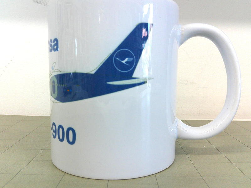 MUGLUFT100A350 | Coffee Mug | Airbus A350-900 Lufthansa 100 anniversary