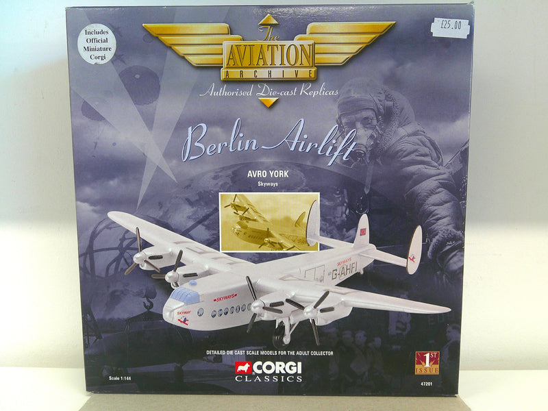 AA47201 | Corgi Airliner 1:144 | Avro York Skyways G-AHFI