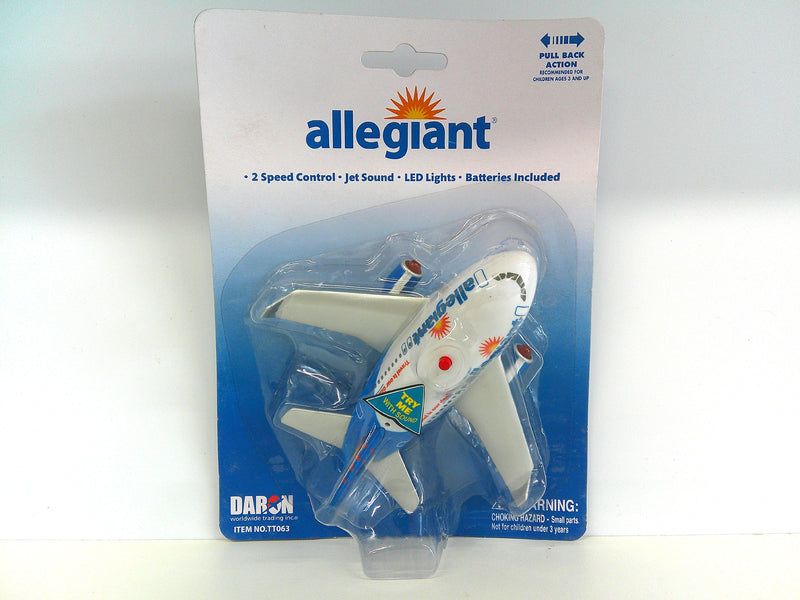 TT063 | Toys Toys | Allegiant Pullback Toy with Jet Sound and Flashing Lights