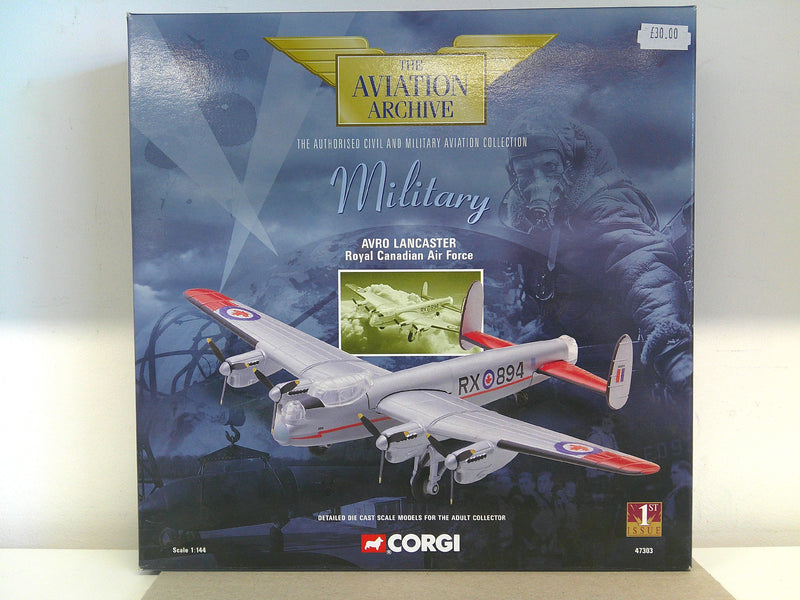 032435473036 | 47303 | Corgi 1/144 Die-Cast | Avro Lancaster Royal Canadian Air Force