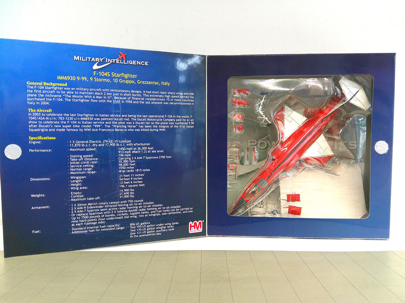 HA1006 | Hobby Master 1/72 |Lockheed F-104S 'Starfighter' Italian Air Foce MM6930 (Ferrari)