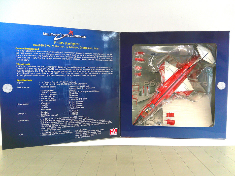 HA1006 | Hobby Master 1/72 |Lockheed F-104S 'Starfighter' Italian Air Foce MM6930 (Ferrari)