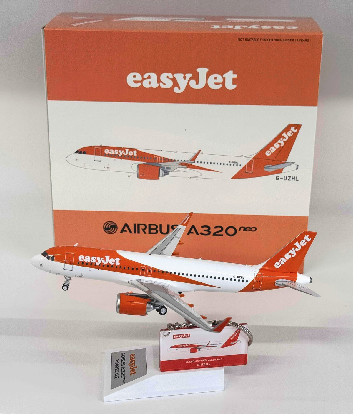 320-ZHL | JFox Models 1:200 | Airbus A320-271NX (neo) Easyjet G