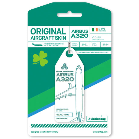 Aircraft Skin Tags | Airbus A320 - EI-CVC
