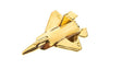 CL163 | Clivedon Collection Pin Badges | Lockheed Martin F-22 Raptor 22ct Gold plated pin badge