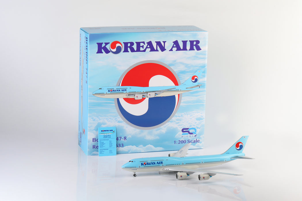 L2053 | SQ Wings 1:200 | Boeing 747-8 Korean Air HL7633
