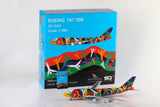 L2022FD | SQ Wings 1:200 | Boeing 747-300 'flaps down', South African Airways 'Ndizani' ZS-SAJ