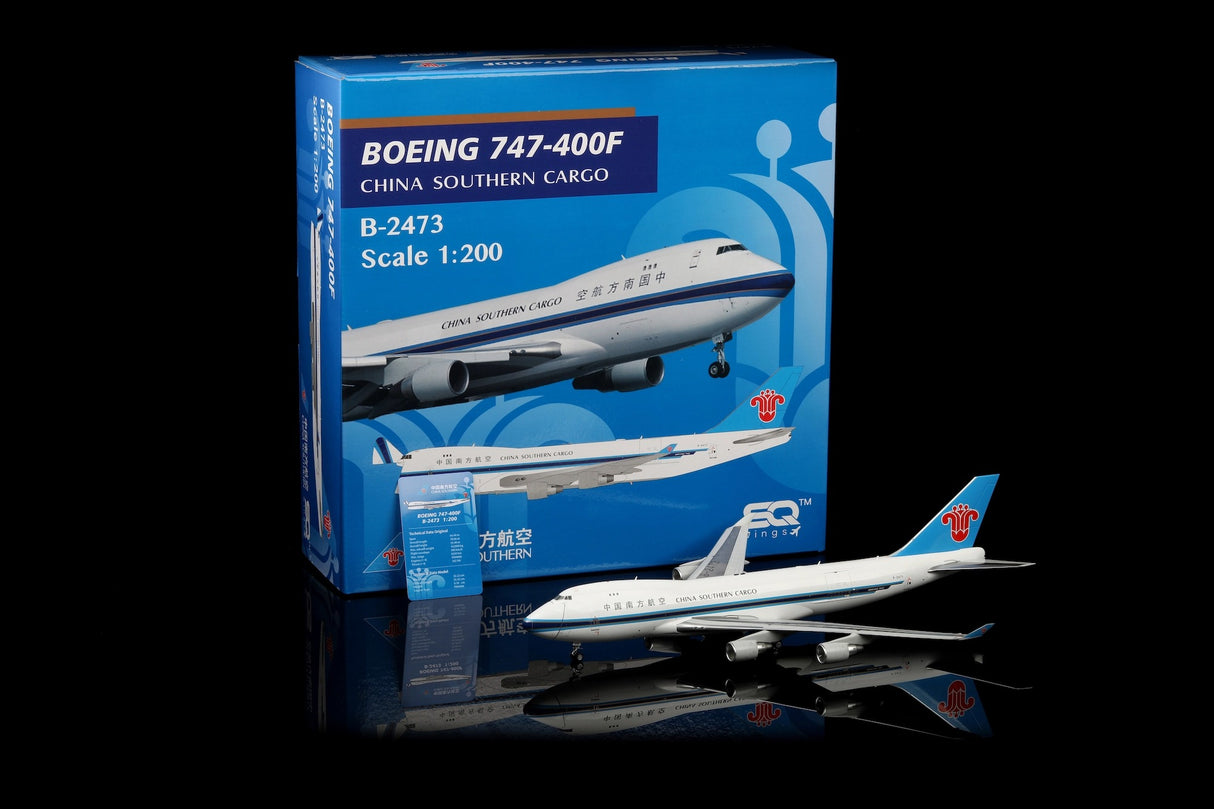 L2076C | SQ Wings 1:200 | B747-400F China Southern B-2473 Interactive Series