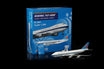 SQ Wings 1:200 scale Boeing 747-400F die-cast model aircraft replica.