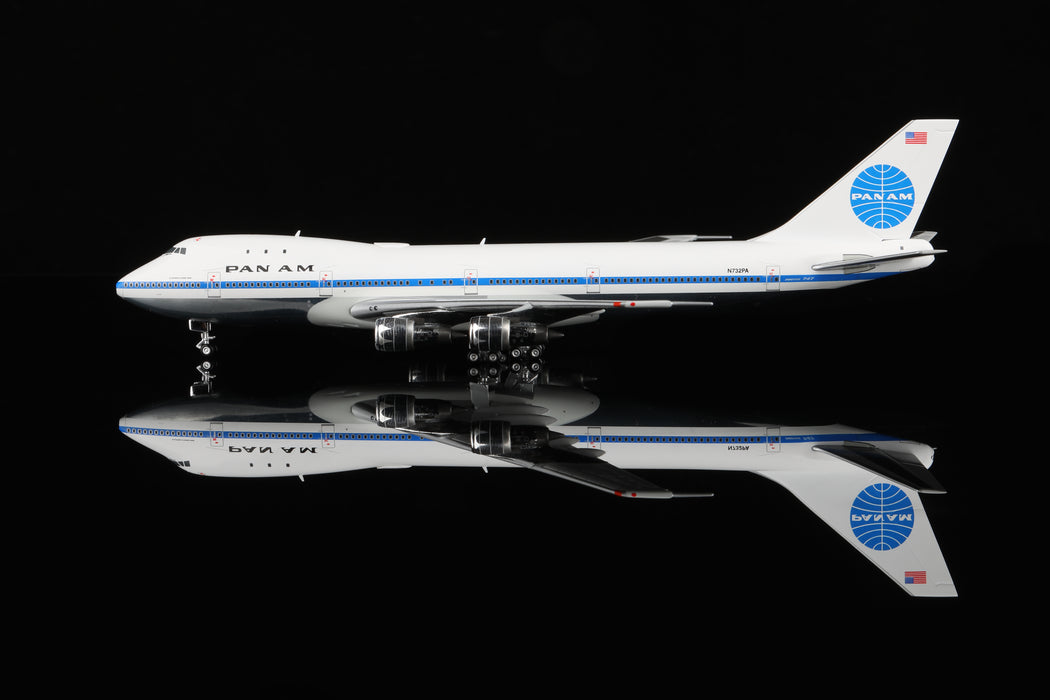 B551404P | HX Models 1:400 | Boeing 747-100 Pan Am Clipper Storm King N732PA Standard Version | is due July 2025
