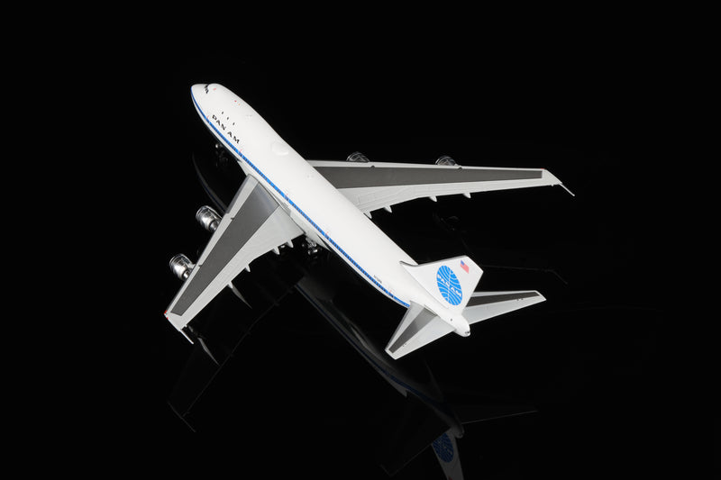 B551404P | HX Models 1:400 | Boeing 747-100 Pan Am Clipper Storm King N732PA Standard Version